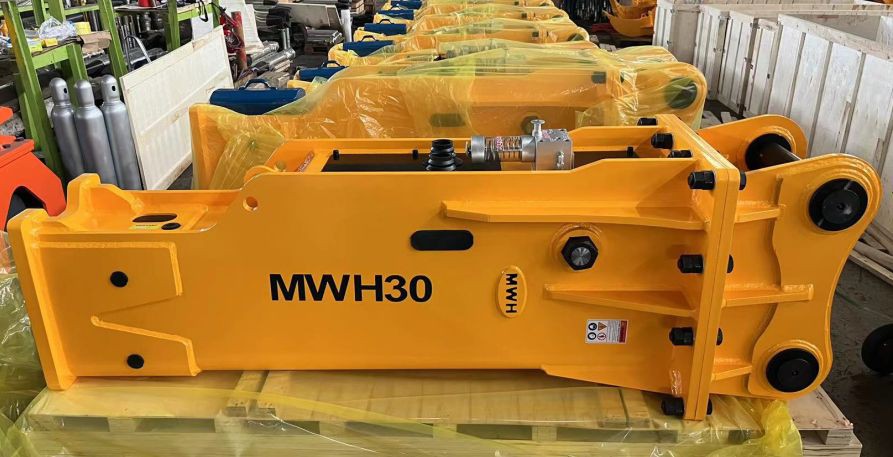 DongQiang مطرقة الكسارة الهيدروليكية عالية الجودة من سلسلة DQ للحفارات 20 طن